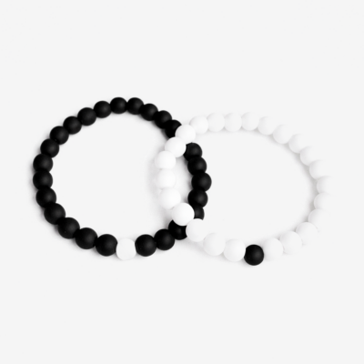 SET: Partnerarmbänder "Yin – Yang"